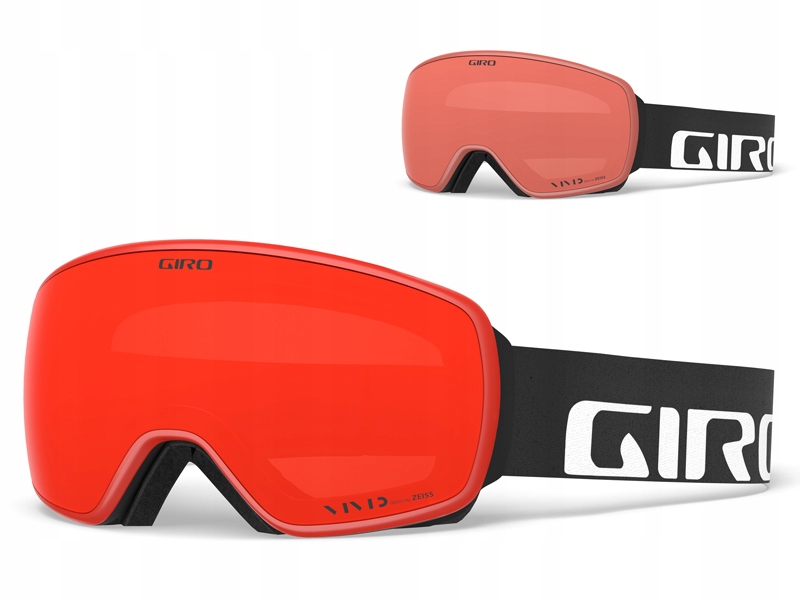 Lyžařské brýle Giro Agent Black Wordmark Zrcadlové sklo Vivid-Carl