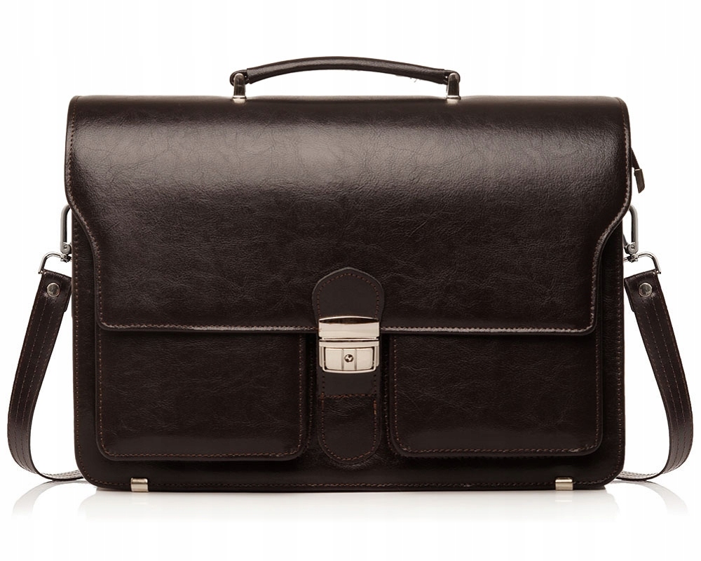 AKTÓWKA TECZKA NA DOKUMENTY SOLOME OSAKA SKÓRZANA