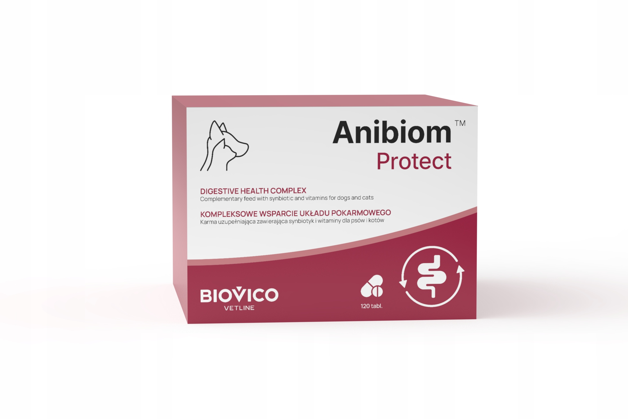 Suplement dla psa i kota Biovico tabletki na żołądek i trawienie 120 szt.