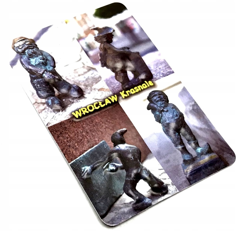 

Magnesy Magnes Na Lodówkę Wrocław Krasnale 3D