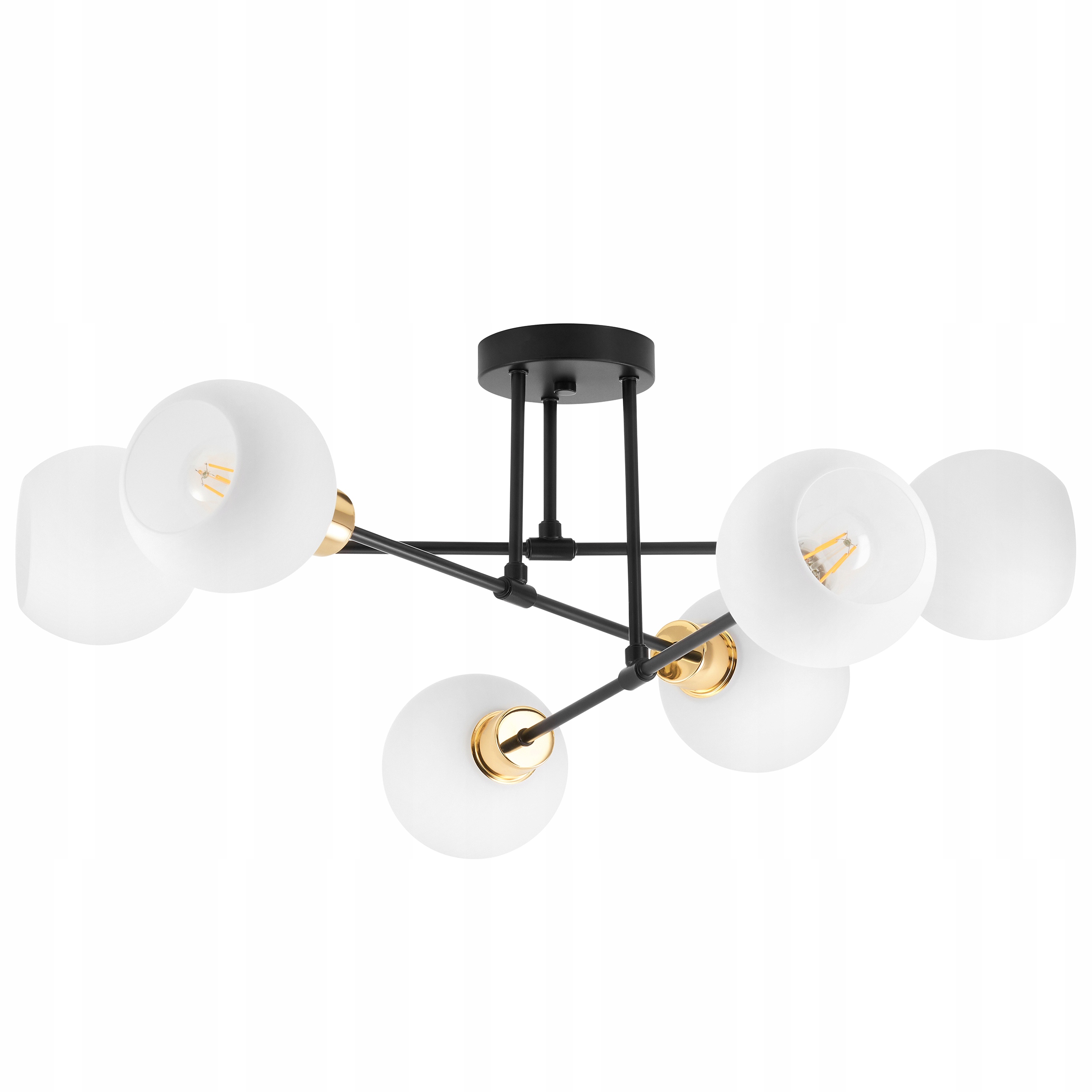 

Lampa Sufitowa Plafon Żyrandol Loft Edison Led