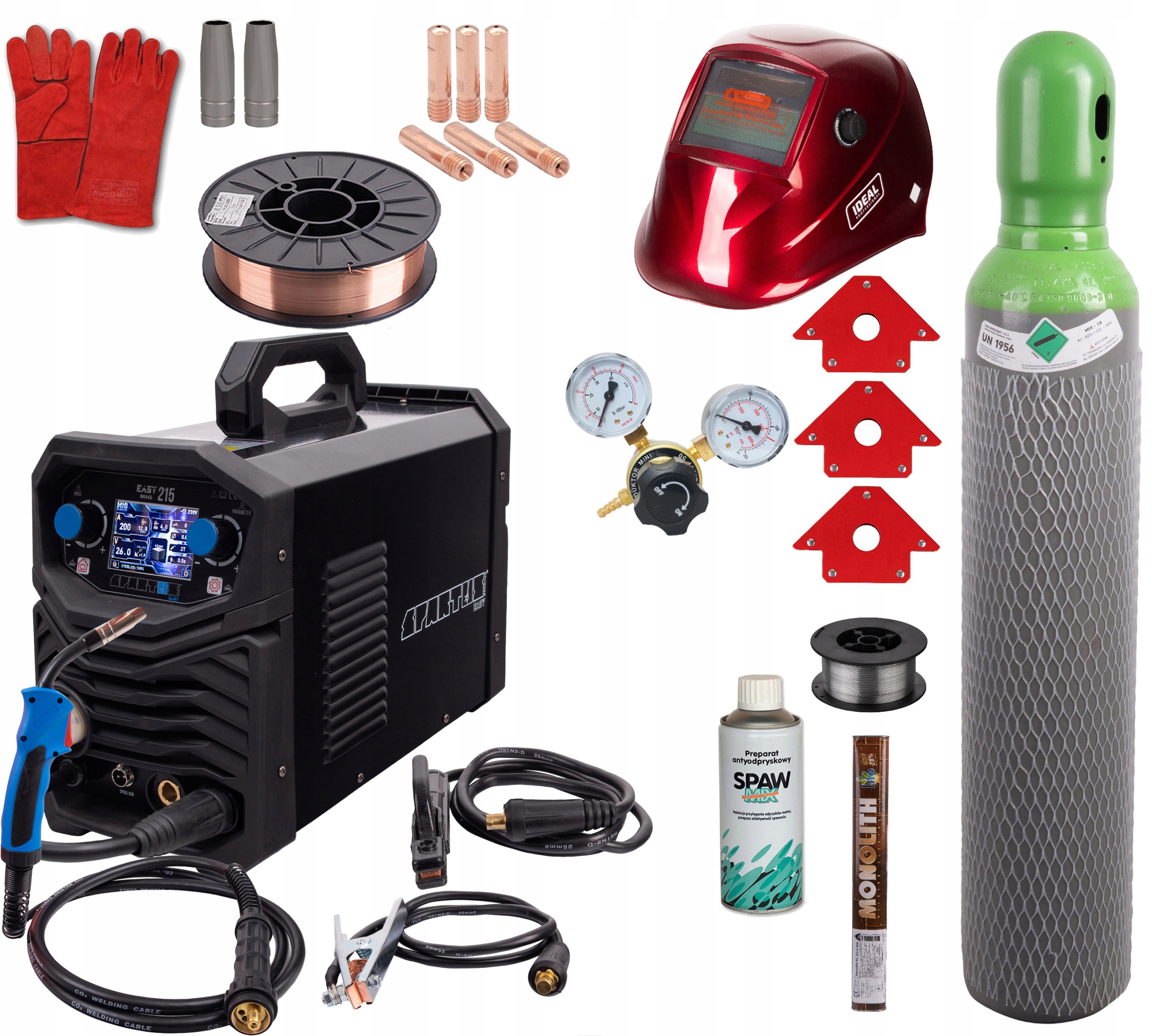 ЗВАРЮВАЛЬНИЙ АПАРАТ MIGOMAT SPARTUS SYNERGIA MIG MAG MMA TIG