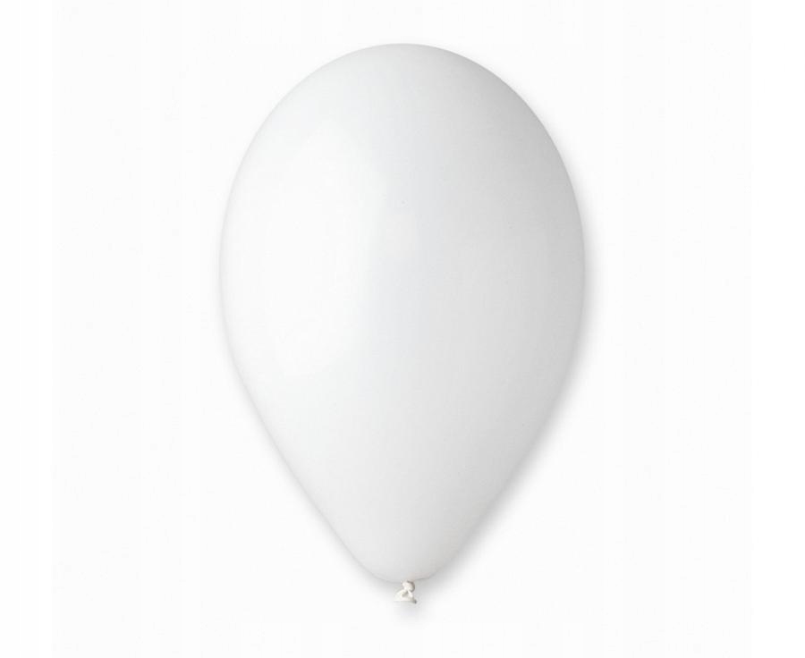 

Balony G120 pastel 13" białe 01/ 50 szt.