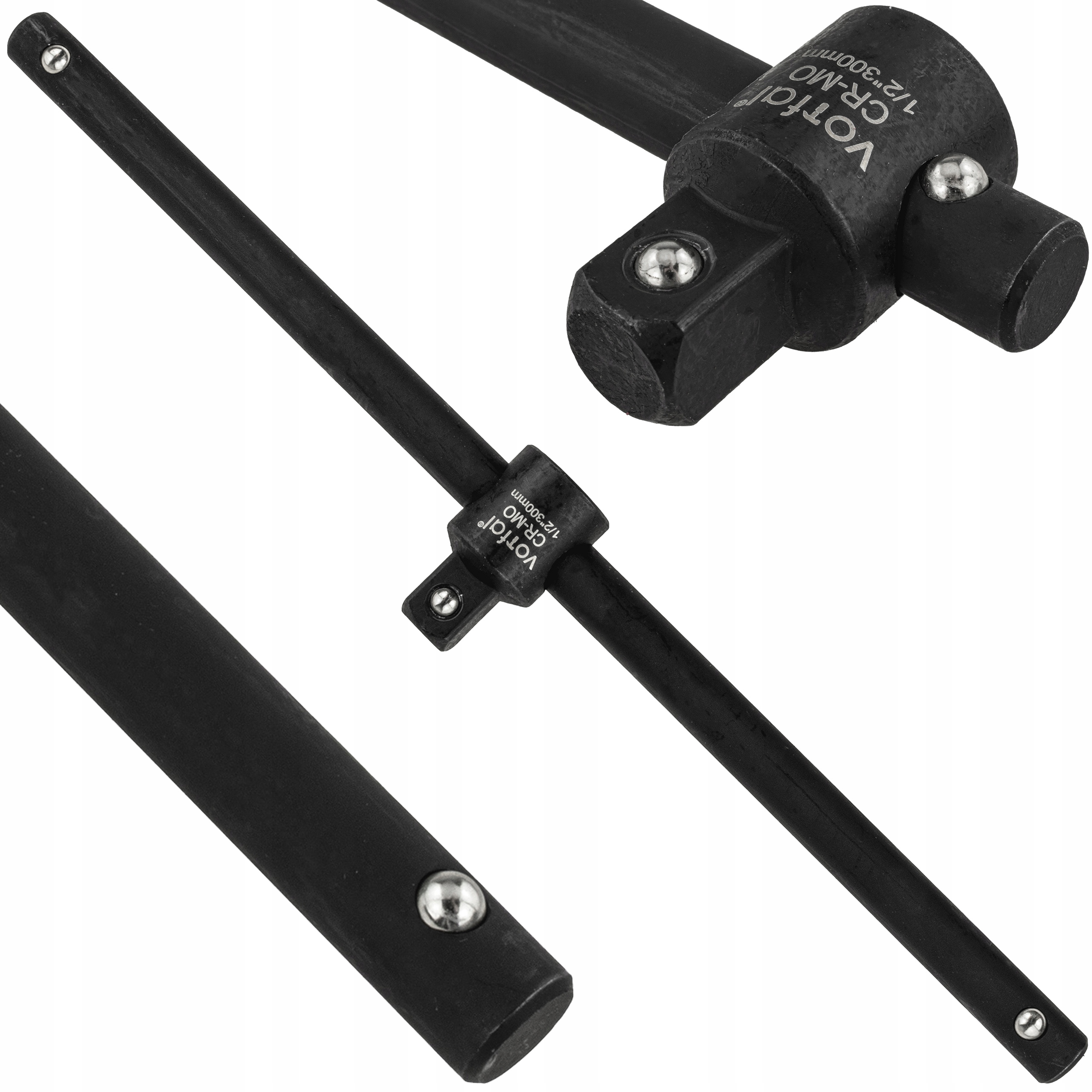 Klucz Nasadowy Do Nasadek Pokrętło Udarowe Przesuwne Typ T 1/2" 300 MM