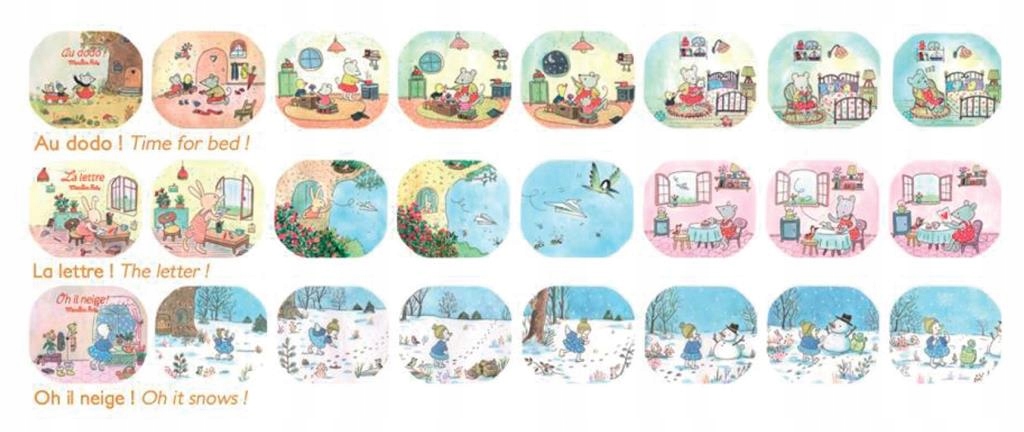 Latarka Projektor bajki o zwierzętach MOULIN ROTY Bohater / Bajka brak