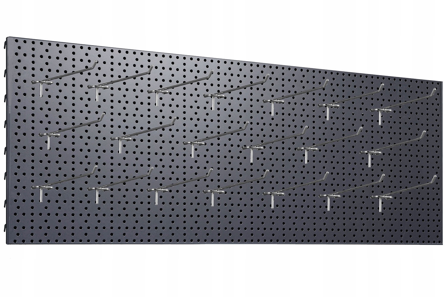 Tablica warsztatowa 100x40 c.szary 20x zawieszka pojedyncza L-200
