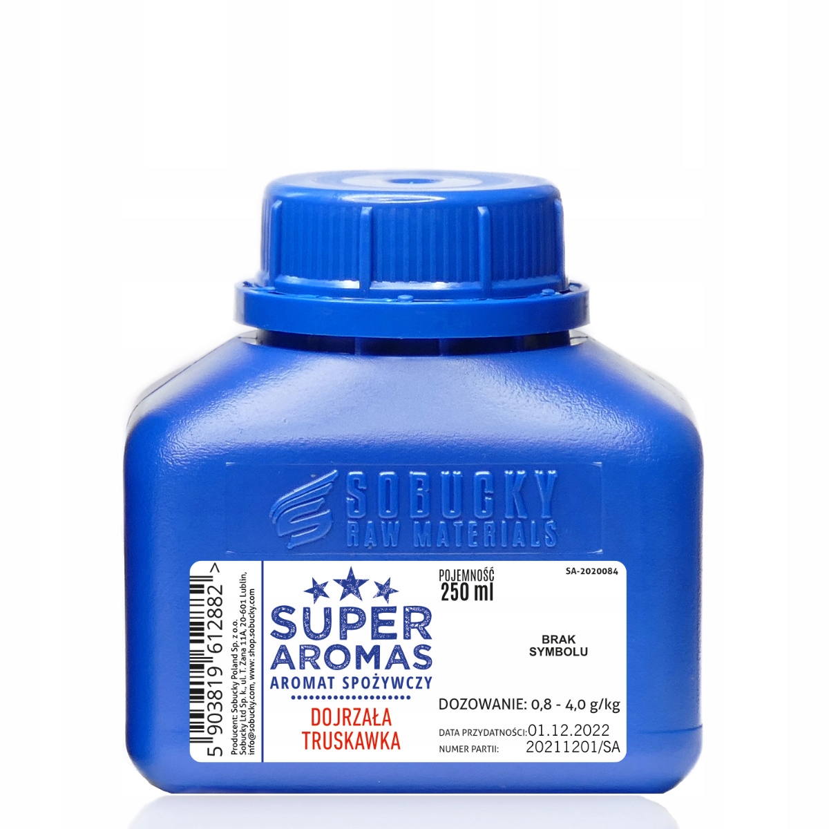 Aromas Aromat Spożywczy Dojrzała Truskawka 250 ml