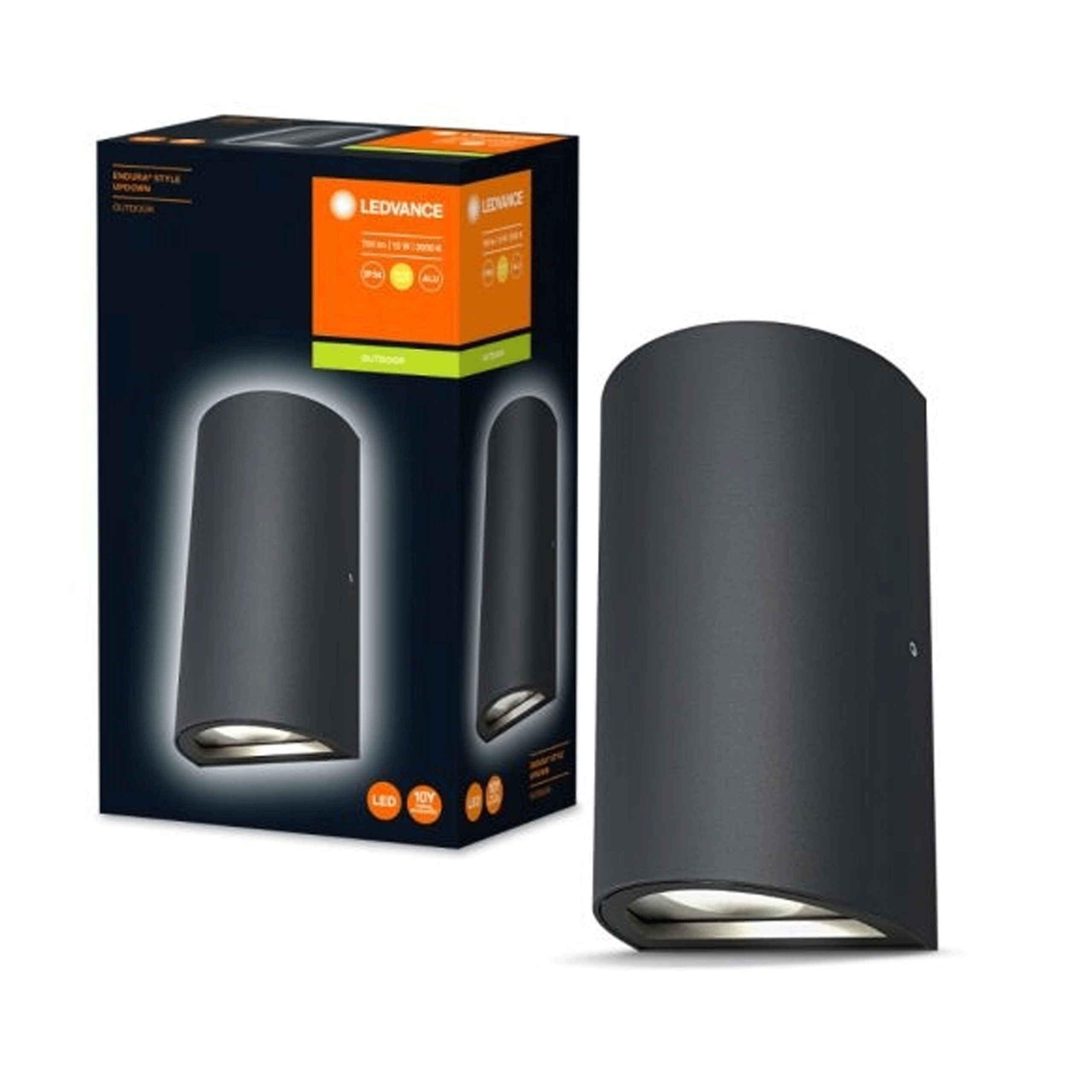 Ledvance Venkovní zahradní nástěnné svítidlo 12W 3000K Led