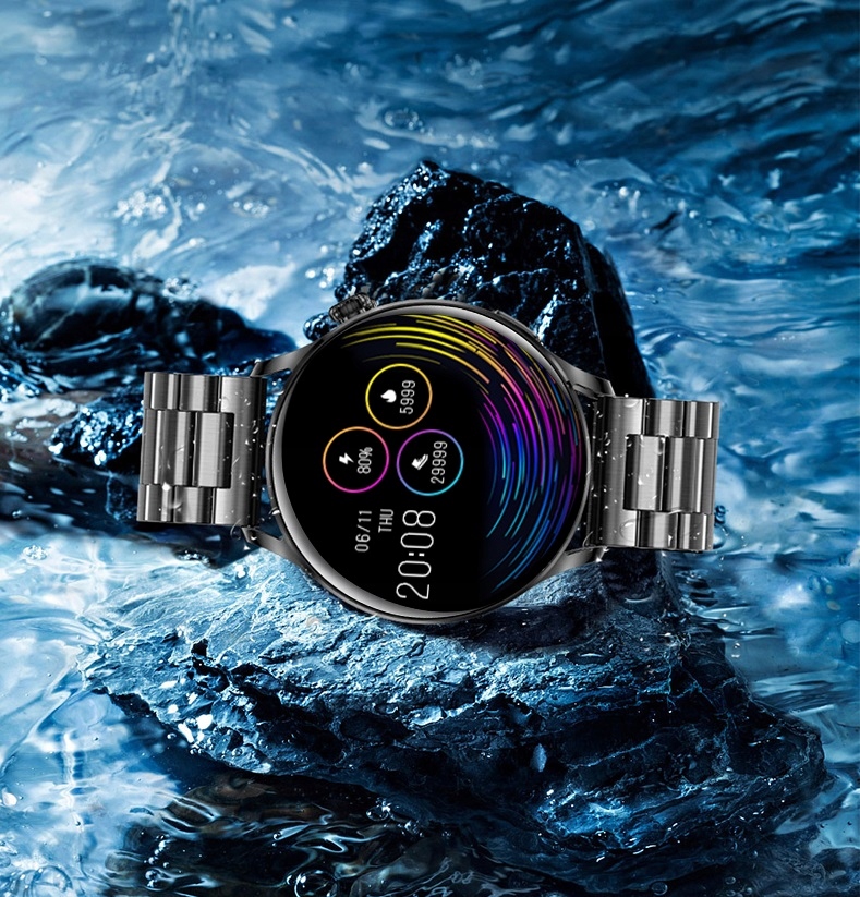 Zegarek Smartwatch Damski Rozmowy Puls Menu Złącza brak