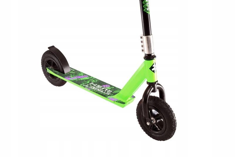 Deska pro koloběžku Street Surfing Dirt Street Rush Černá/Zelená