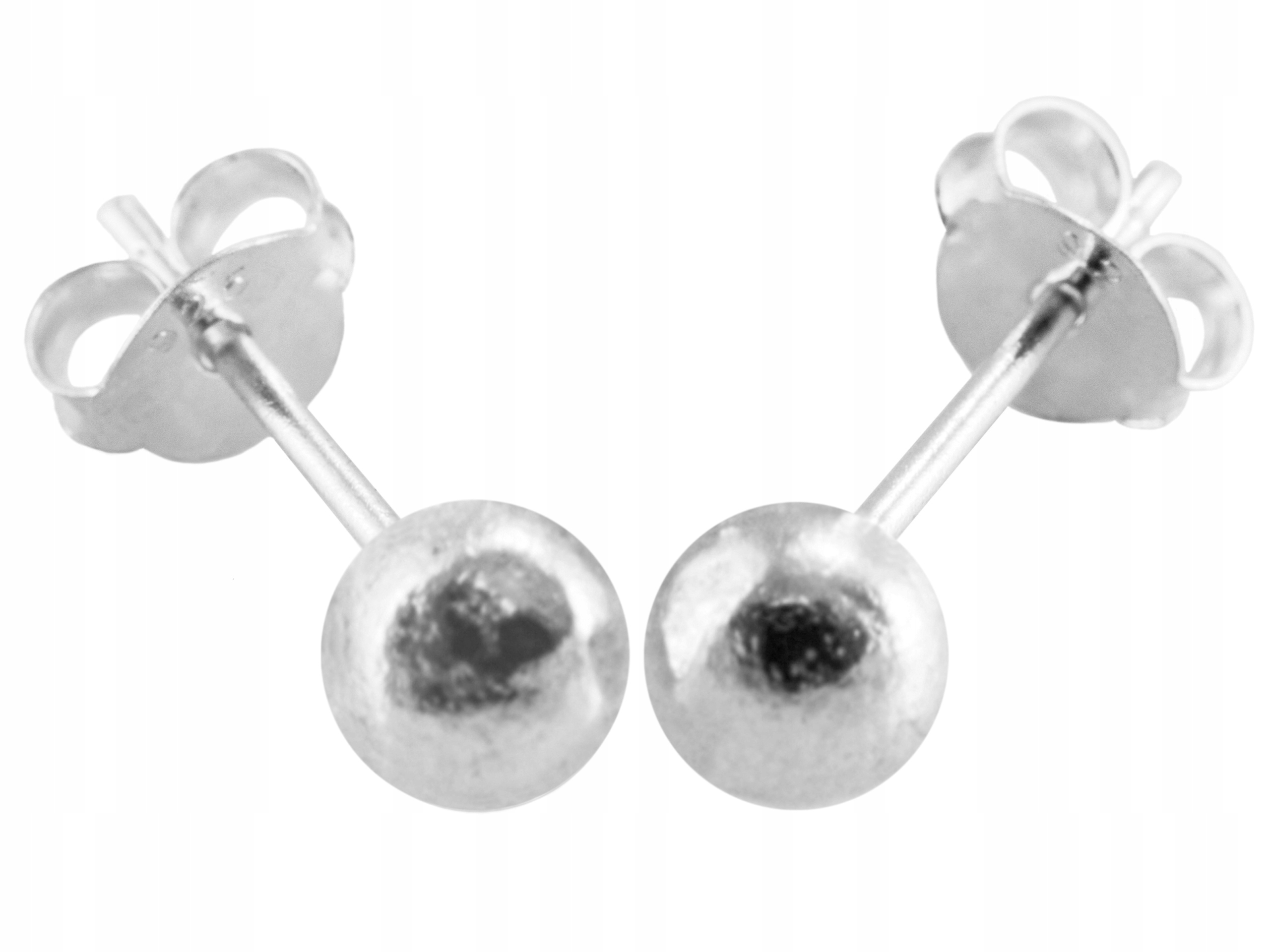 

Versil kolczyki wkrętki kulki 5 mm Srebro 925