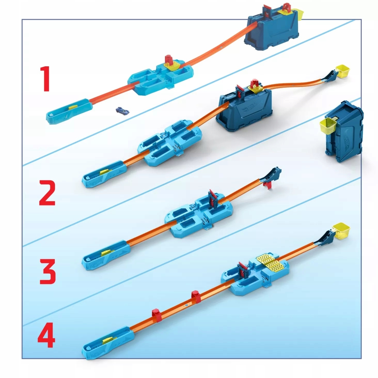 Zestaw pojazdów Track Builder Hot Wheels GVG09 Model Track Builder