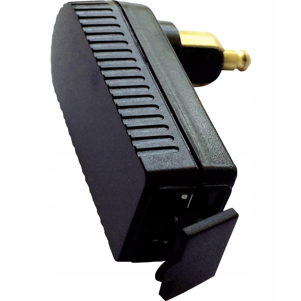 

Ładowarka kątowa Usb 2A do małych gniazd Din