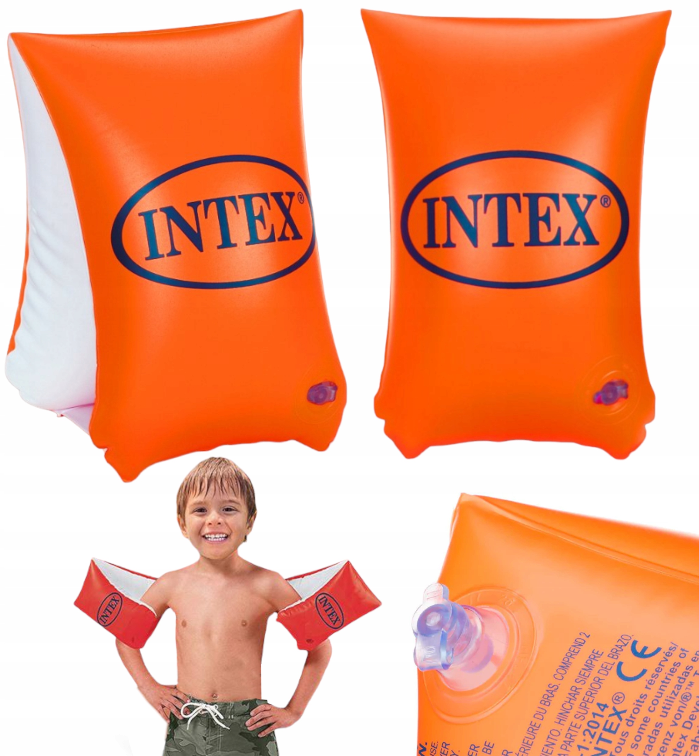Rękawki Motylki Do Nauki Do Pływania 3-6 lat Intex