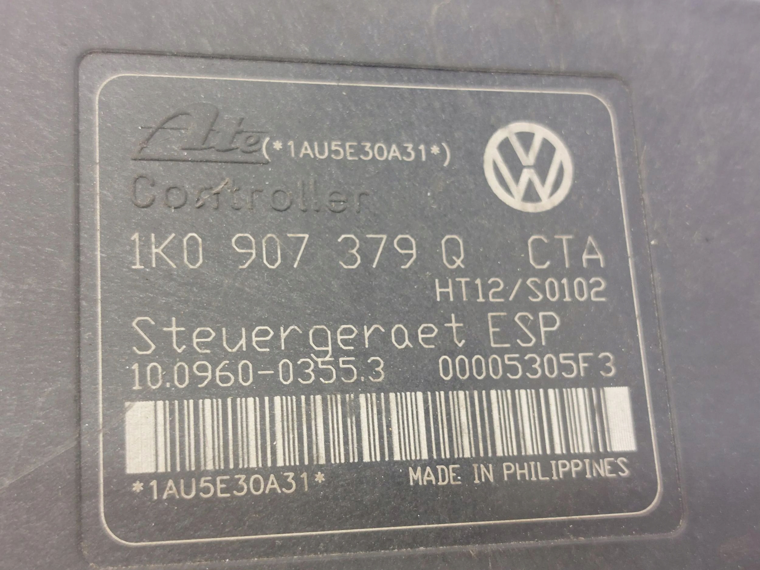 насос ABS 1K0907379Q Audi A3 8P