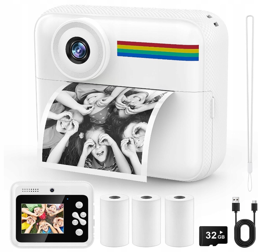 Aparat dziecięcy z funkcją natychmiastowego robienia zdjęć – 48-megapikseli