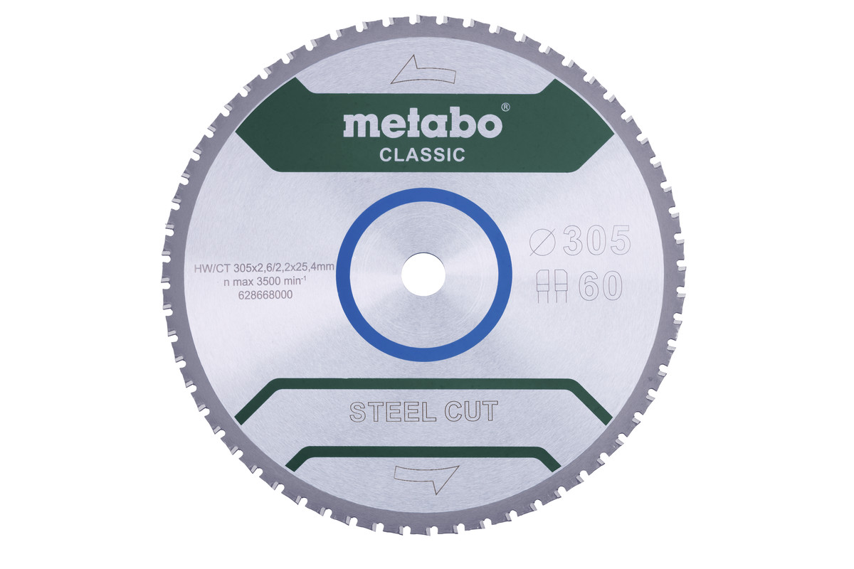 

Metabo Piła Tarczowa Steel Cut Do Metalu 60z 305mm