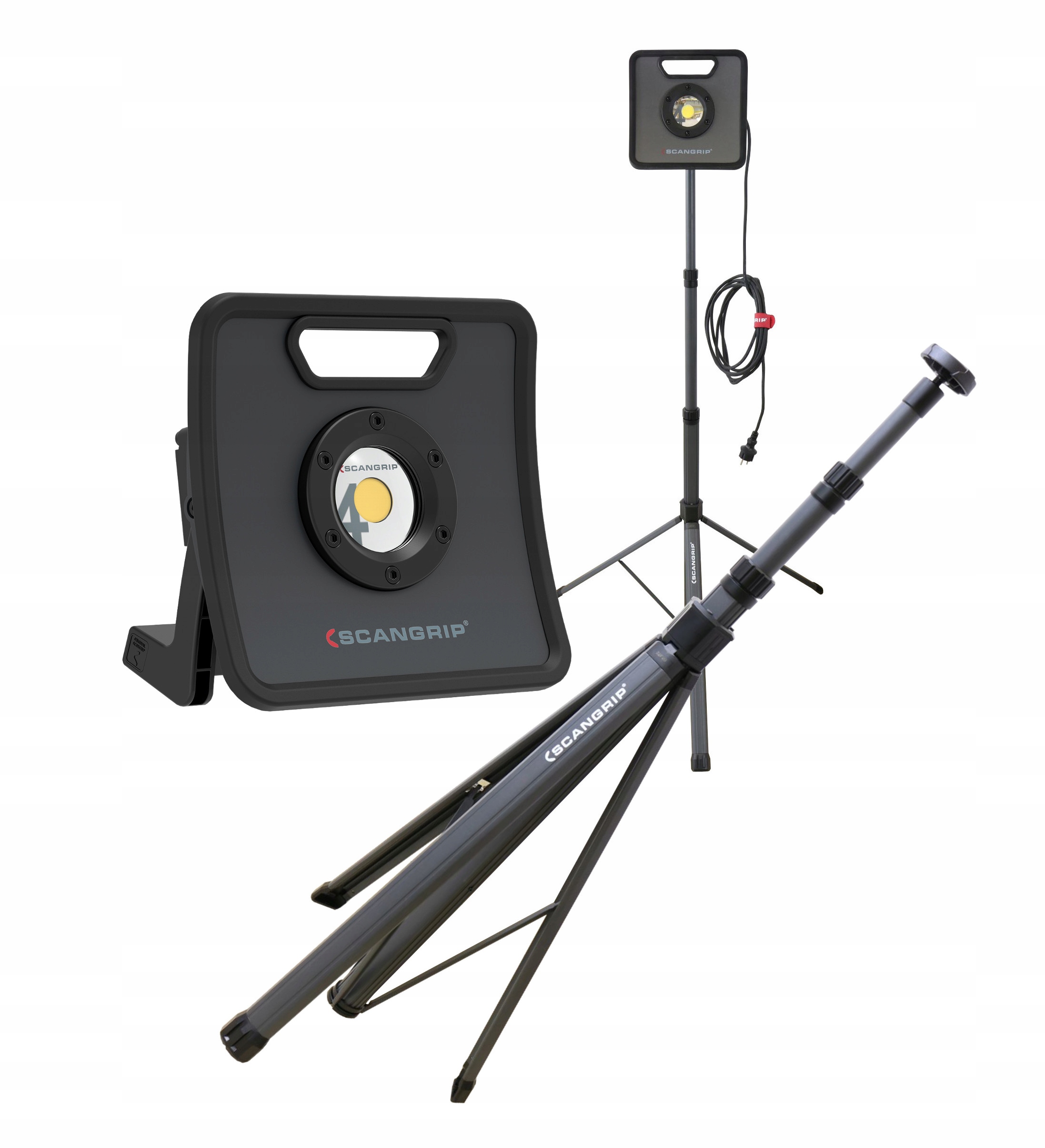Lampa Robocza Nova 4K Statyw Tripod 2m Scangrip