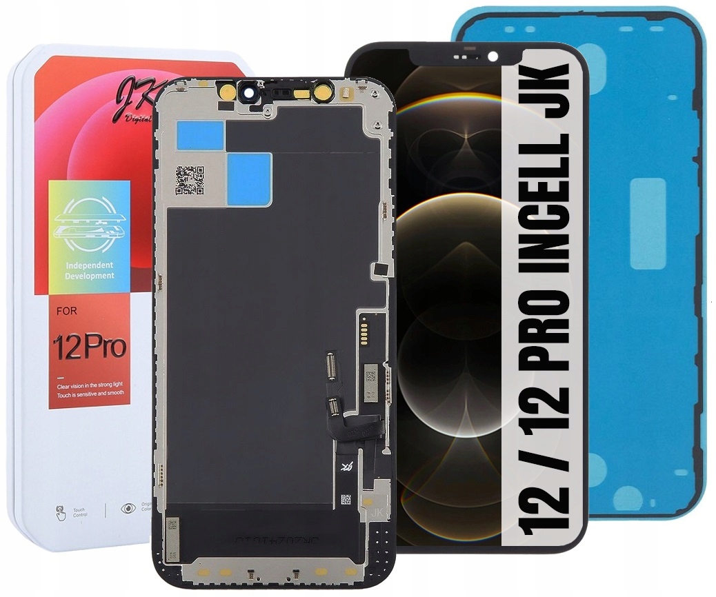 Displej Pro Iphone 12 (pro) Incell Jk LCD Displej Těsnění