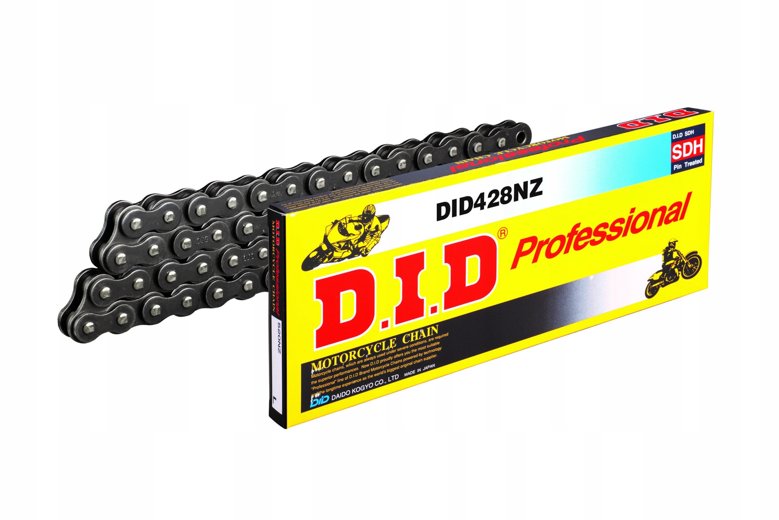 Hnacia Reťaz DID 428 Nz 118 Cross Článkov