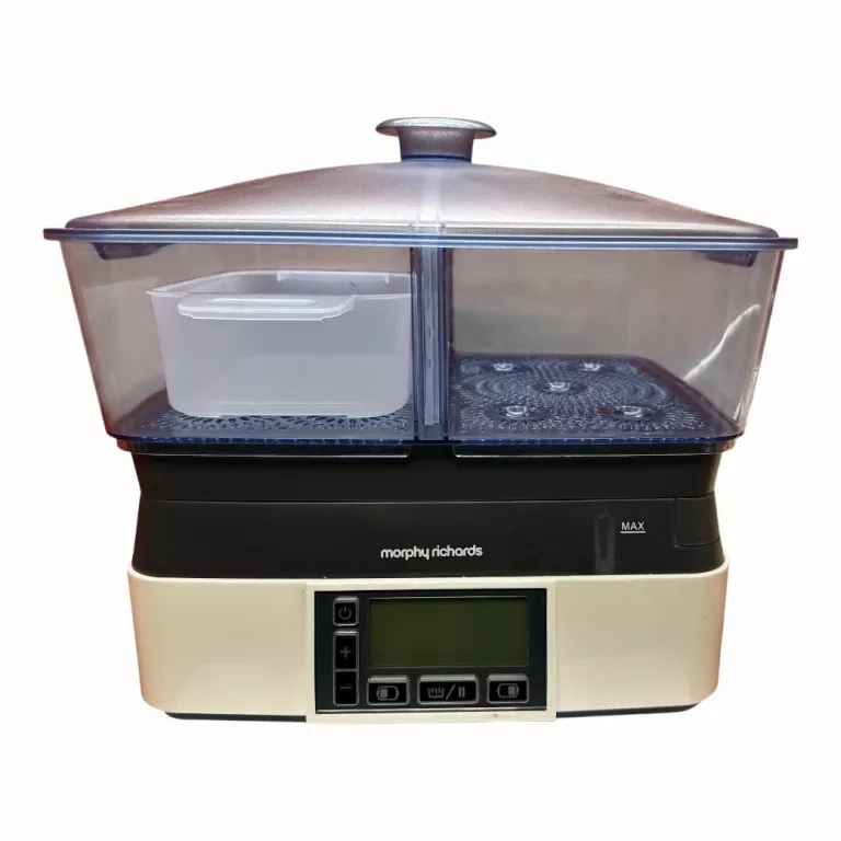 MARKOWY PAROWAR MORPHY RICHARDS INTELLISTEAM ZDROWY POSIŁEK WYŚWIETLACZ 6L