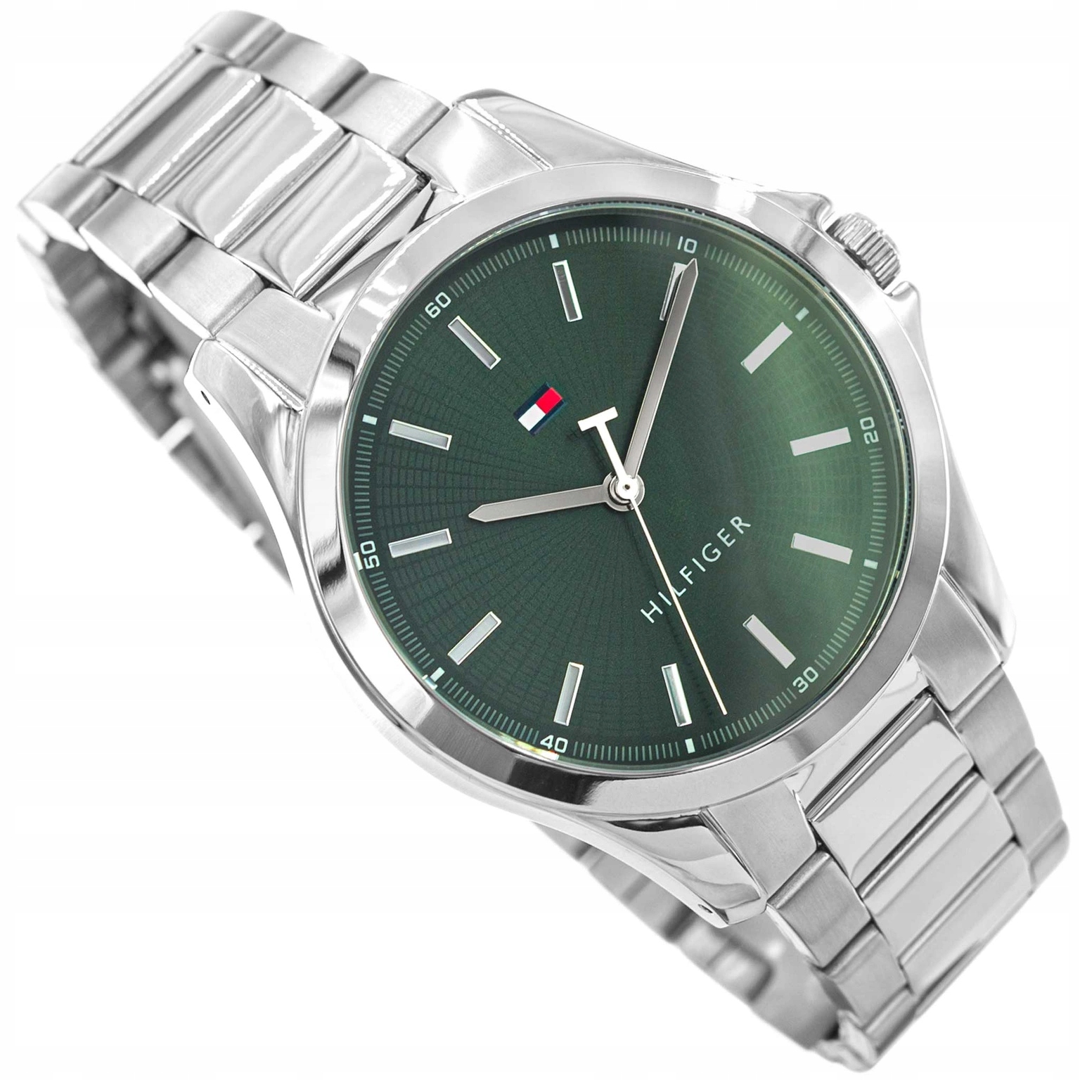 Pánské Hodinky Tommy Hilfiger 1710672 Bruce Stříbrné K Obleku