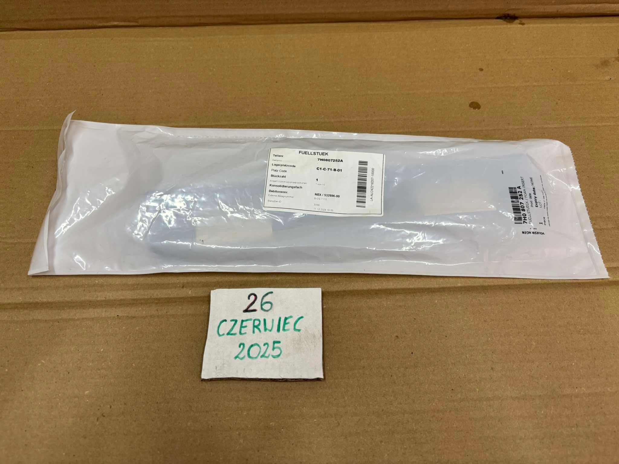 Traversa Paraurti posteriore VOLKSWAGEN TRANSPORTER T5 7H0807252A