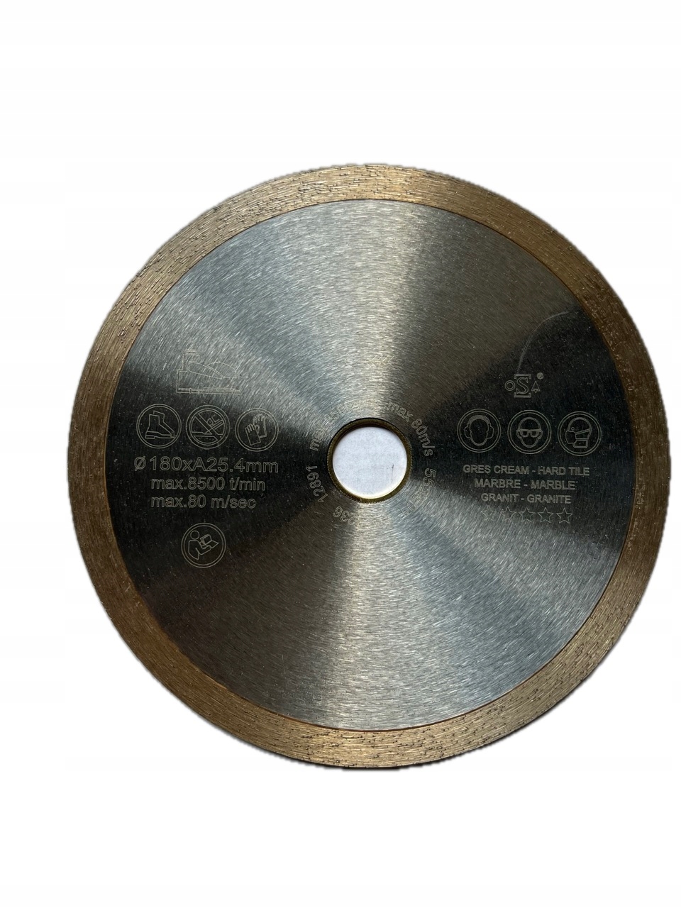 Diamantový kotouč na gres, keramiku Porcelanto 180xH10xT1,8x25,4-22,2 mm