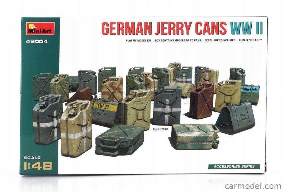 Miniart Accessories German Jerry Cans 1:48