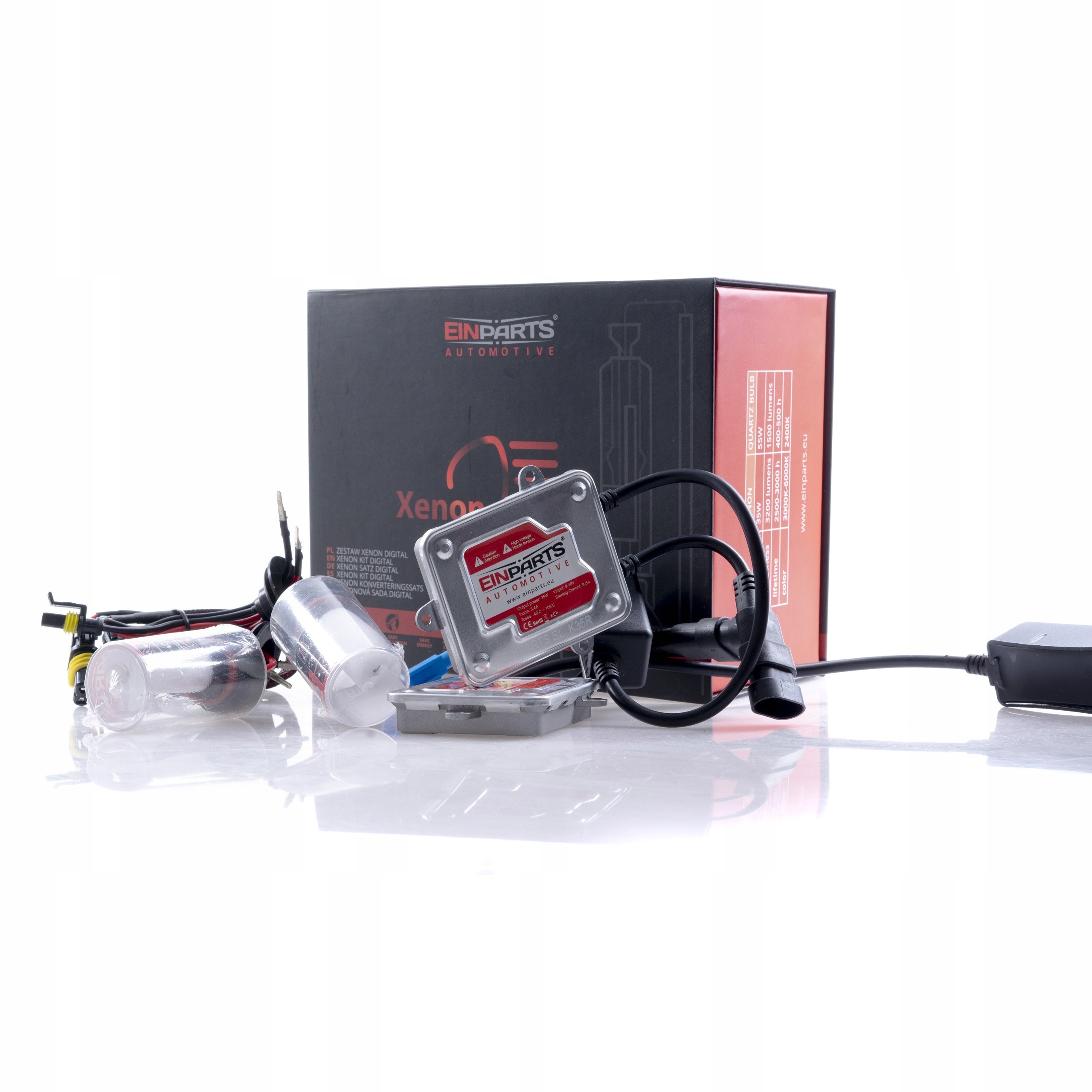Xenónový set H11 6000K Canbus Slim Quick Start Einparts EPXK11H11M6