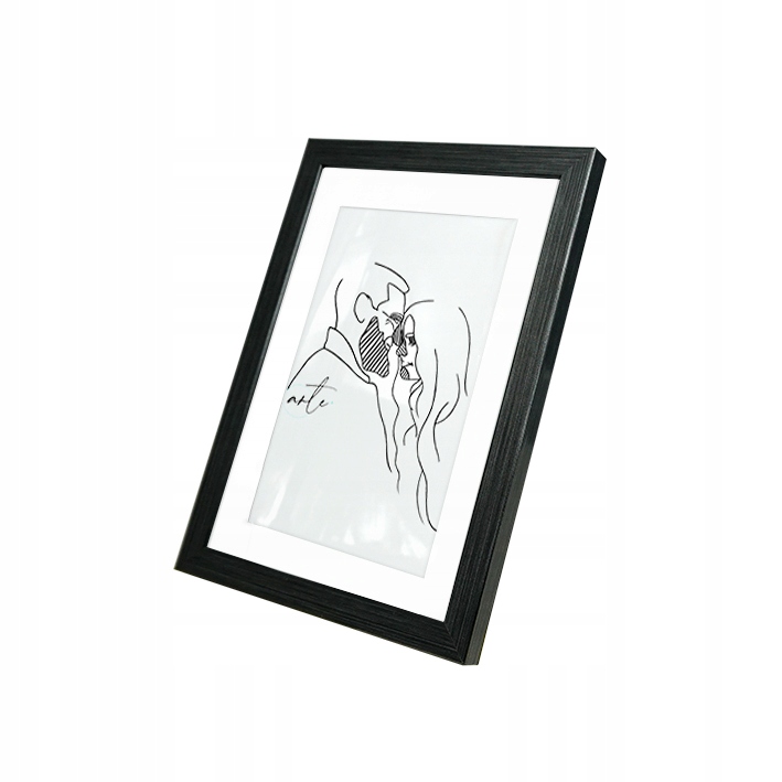 

Ramka 18x24 z Passe-partout ramka kolor Antracyt