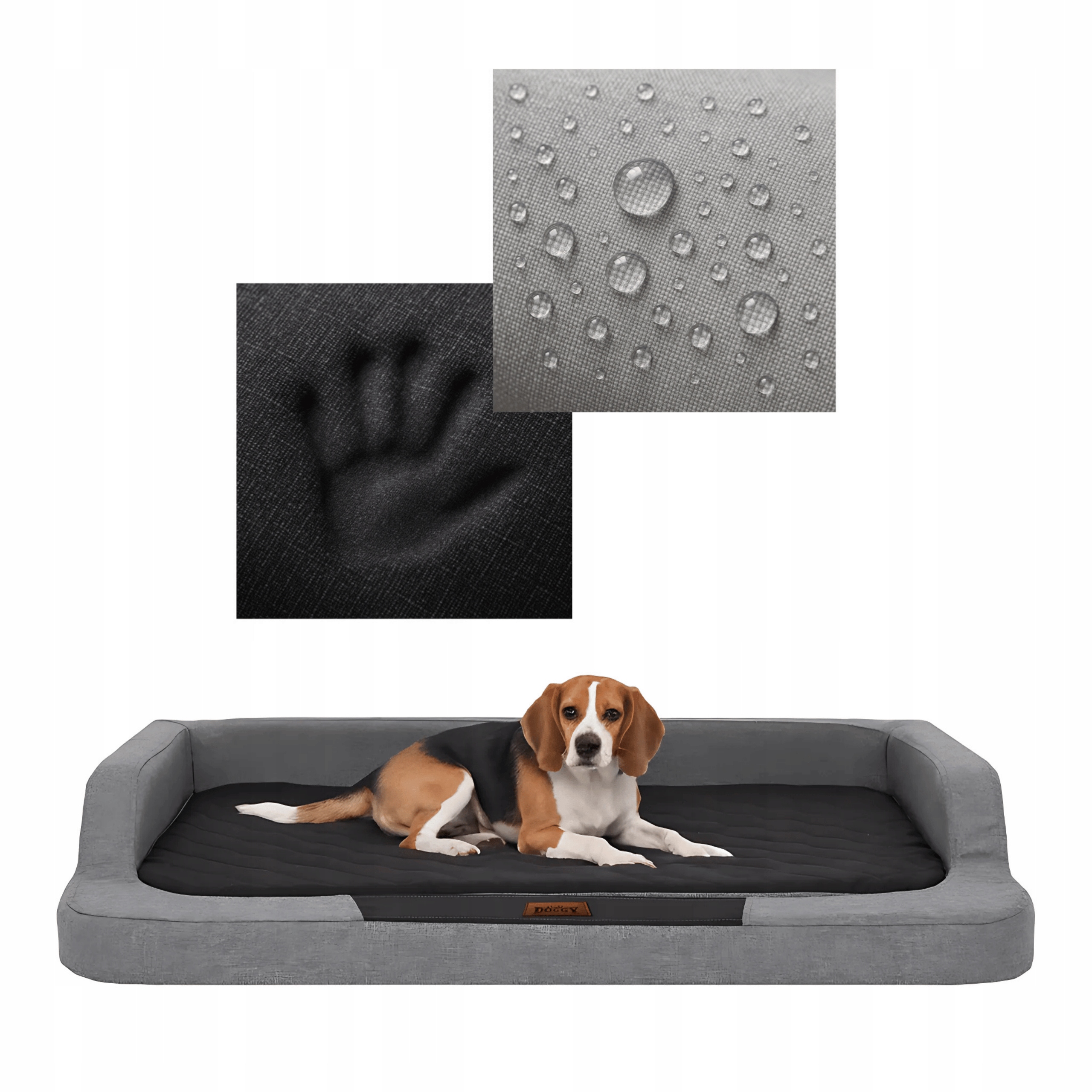 Levně Ortopedický Pelíšek Pelíšek pro psy, vysoká matrace 75 cm x 50 cm