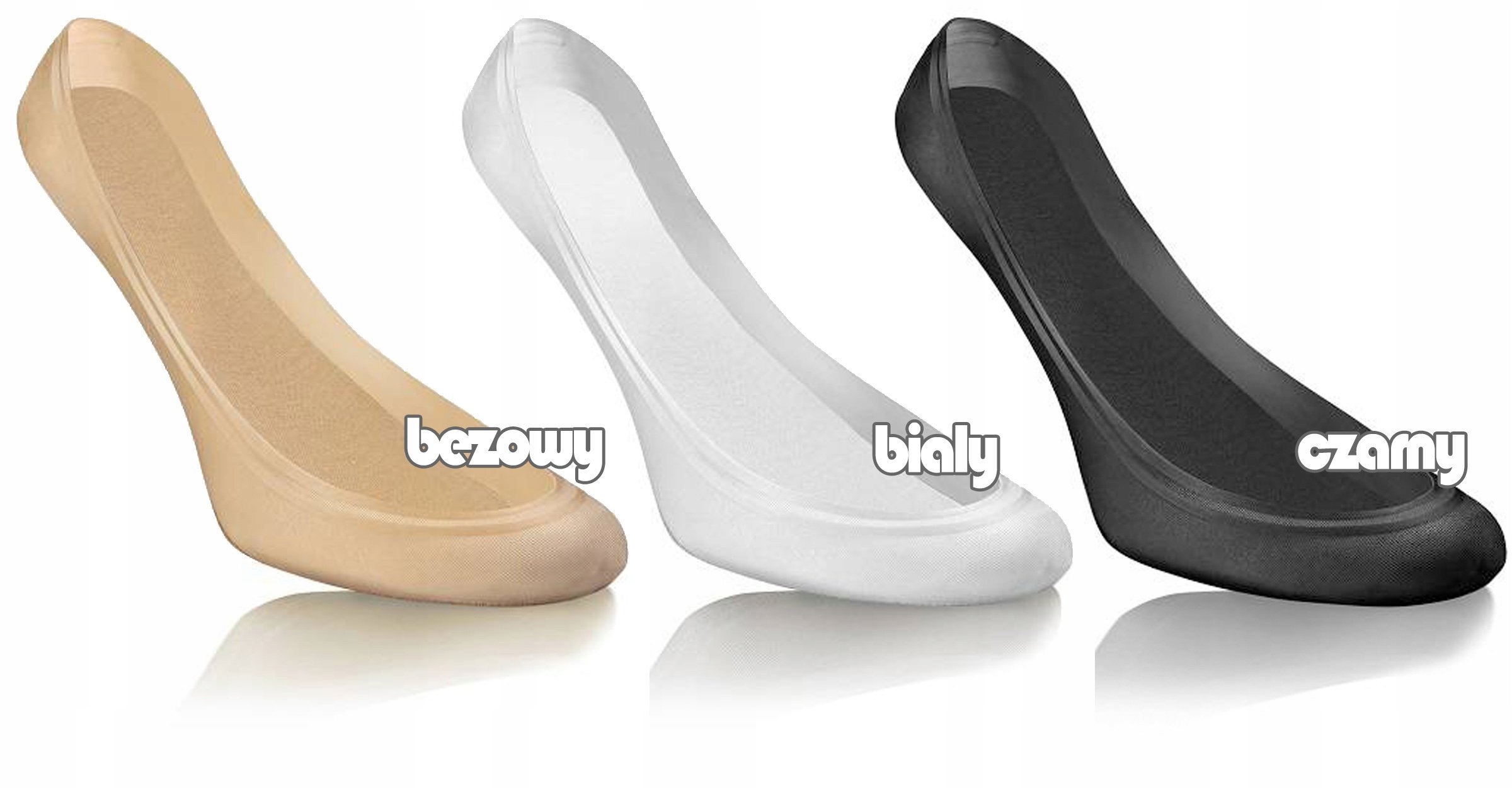 stopki DO BALERINEK niewidoczne laserowo cięte Model Balerinki