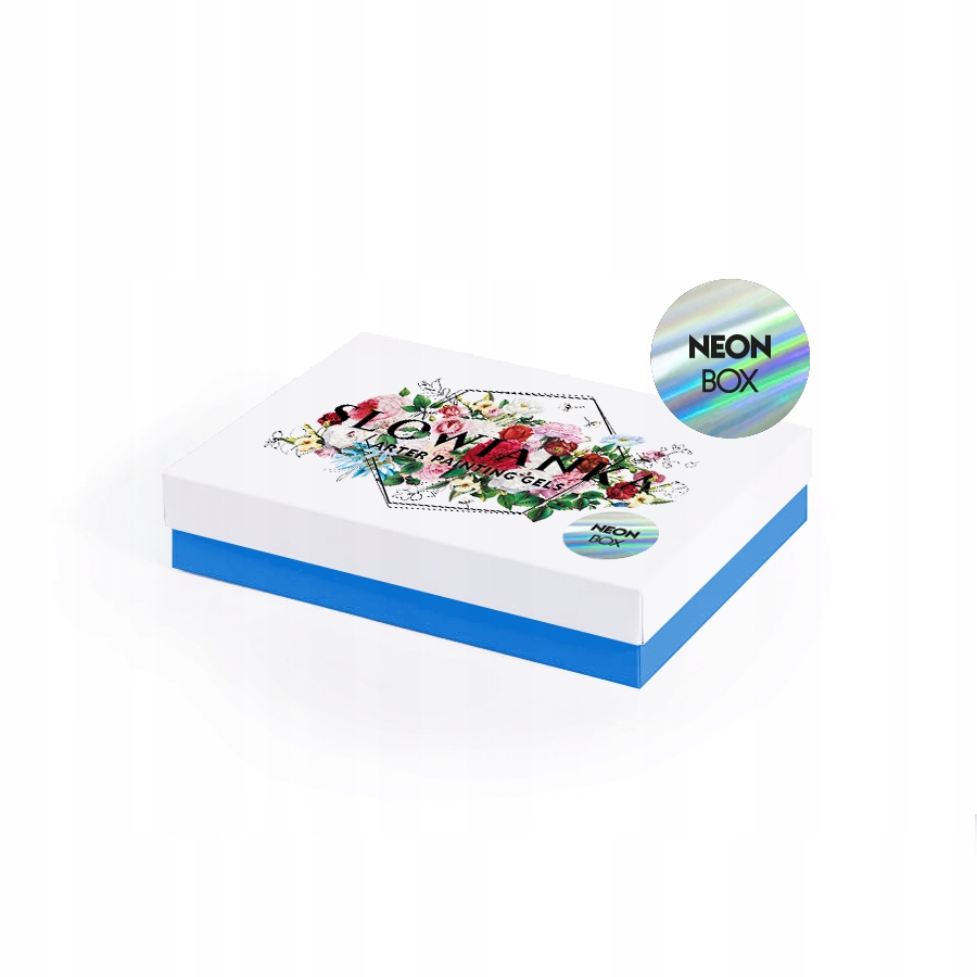 Slowianka Zestaw żeli do zdobień Arter Painting Gels Neon Box 7x50g