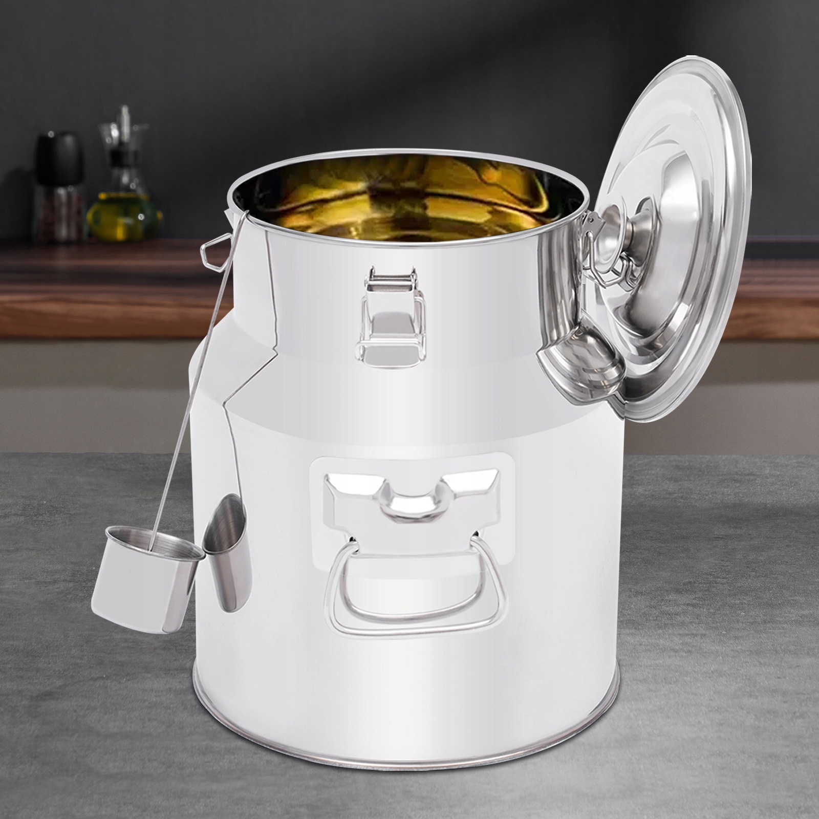 201 USZCZELNIONA BECZKA ZE STALI NIERDZEWNEJ 14L Stan opakowania oryginalne