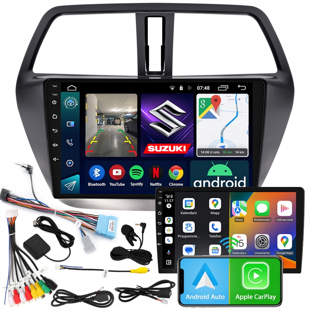 Radio Navigácia Android RS-305 Suzuki SX4 S-Cross 2GB 9"