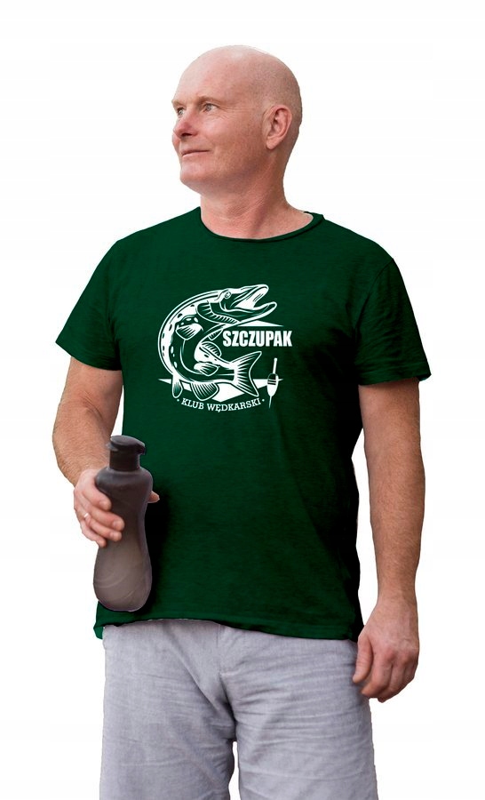 

Koszulka męska Szczupak t-shirt Klub Wędkarski 3XL