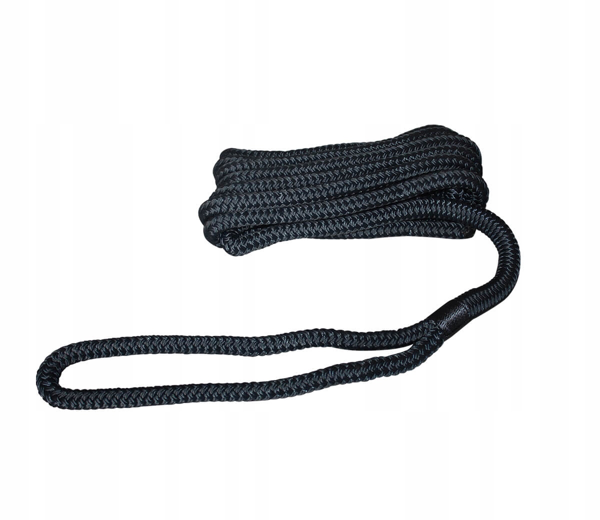 LINA ŻEGLARSKA GRANATOWA CUMOWNICZA CUMA Z PĘTELKĄ OKIEM 6 metrów FI 14mm