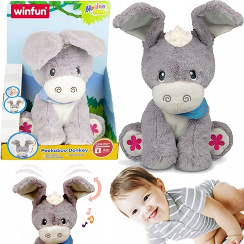 OSIOŁEK A KU KU INTERAKTYWNY MÓWI RUSZA USZAMI Rodzaj pluszaki interaktywne