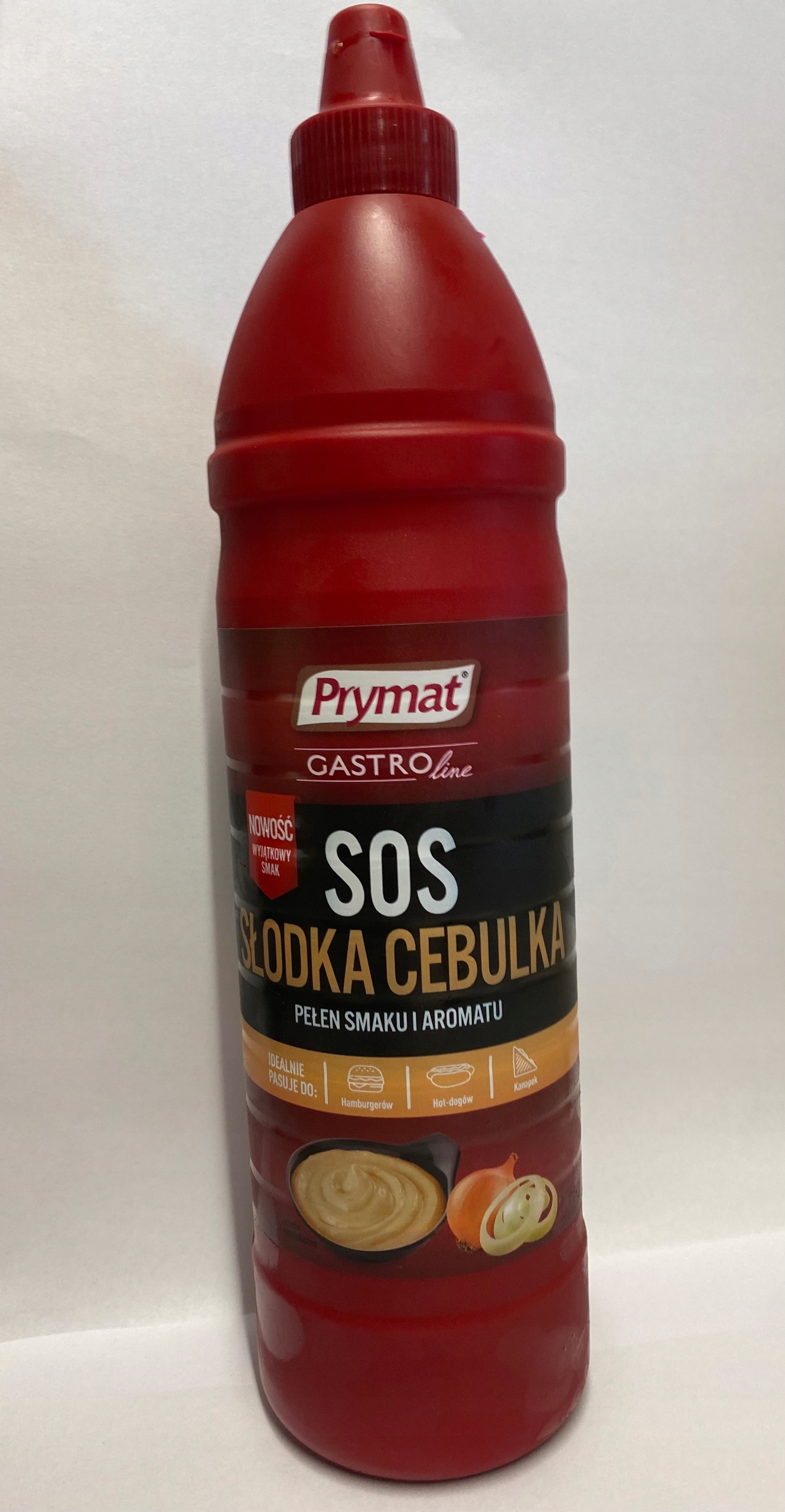 Levně Omáčka Sladká cibulka 950 g Prymat Tuba