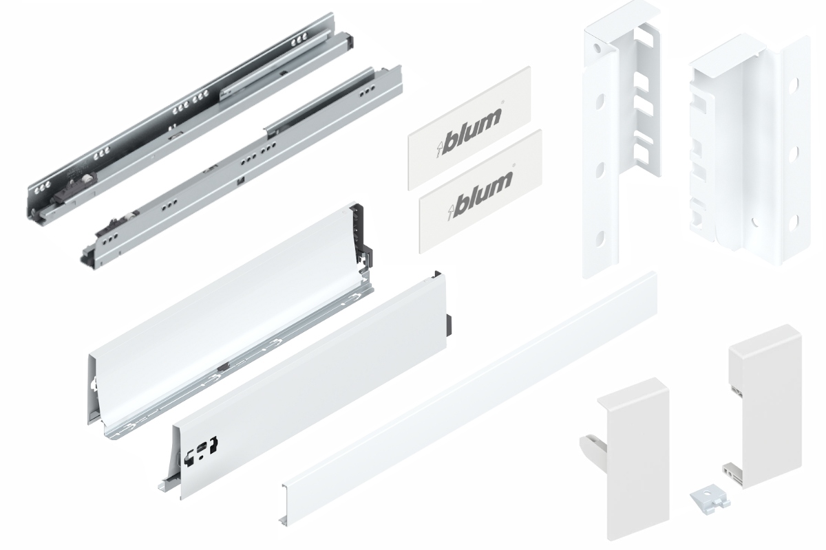 Blum Tandembox 550 Šuplík , Vnitřní střední, K, Bílá