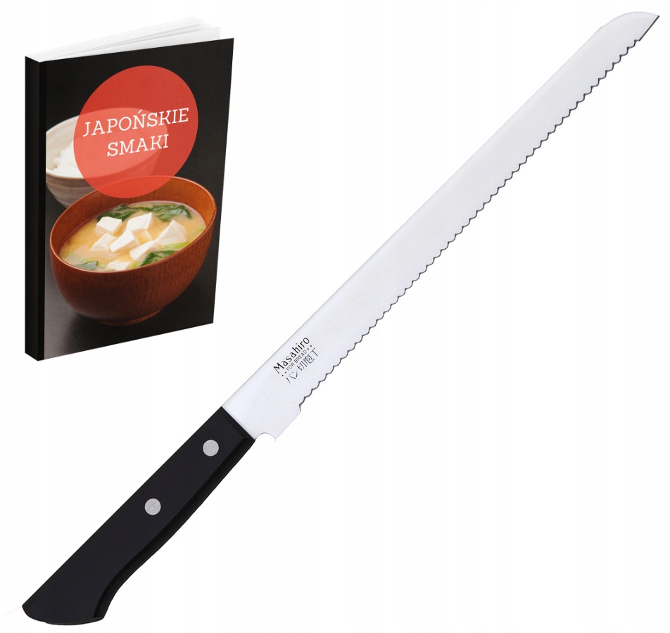 Nôž Masahiro Bwh na chlieb 24 cm z japonskej ocele