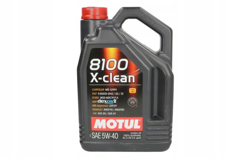 

Olej Motul 8100 X-clean 5W40 C3 5L