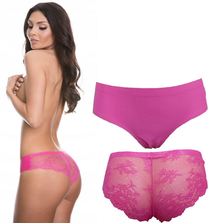 

Julimex Tanga Figi Damskie Kolor-fuksja XL