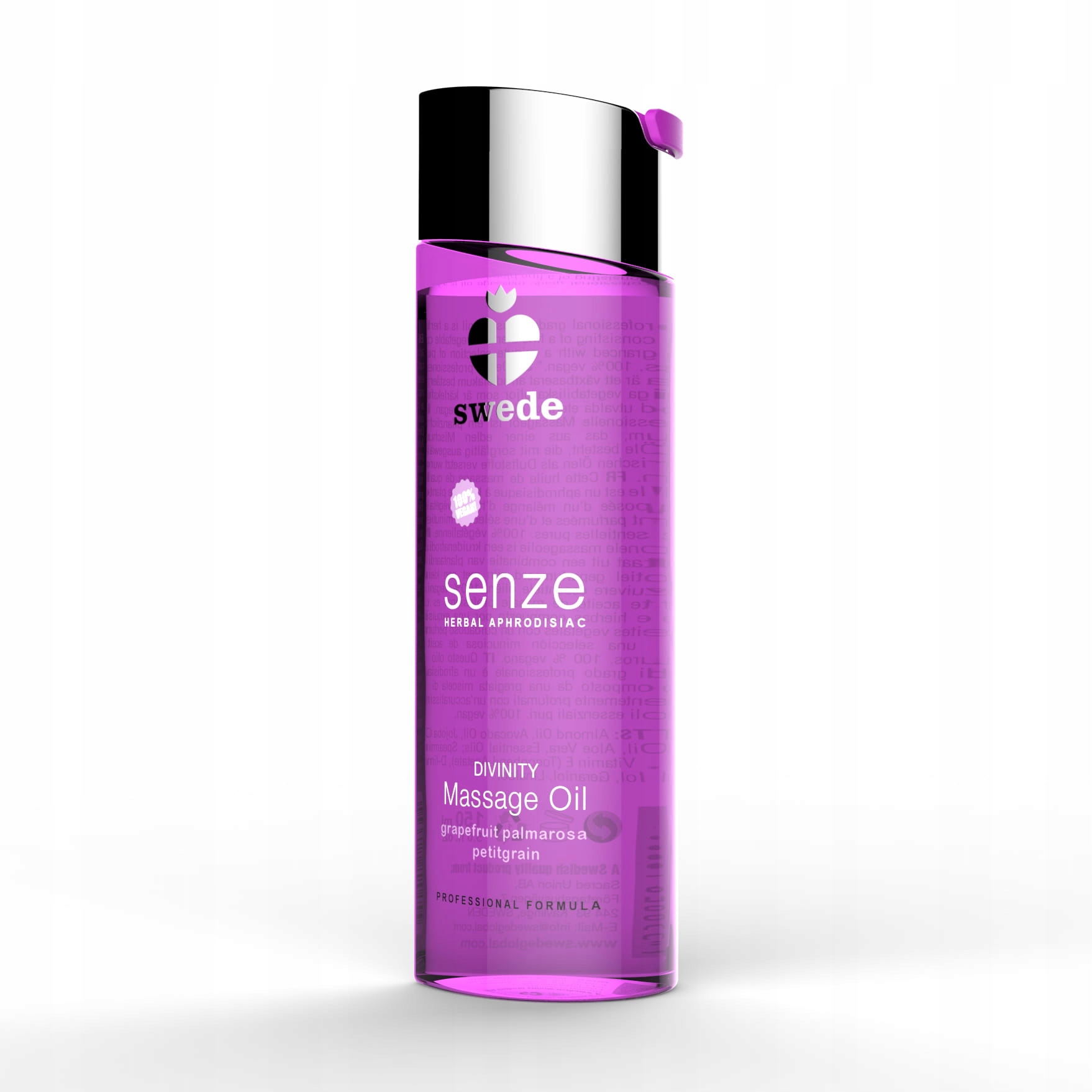 Masážní Olej Swede Senze Divinity 150 ML