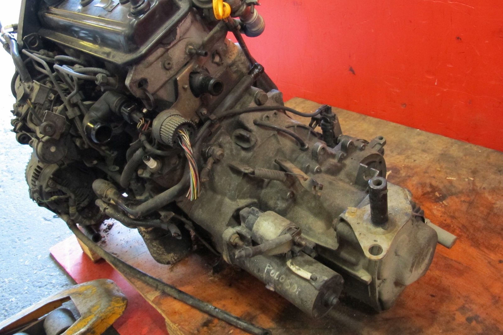 VW POLO III 6N 1.9 D FELICIA T4 engine AEF complete + gearbox DCH