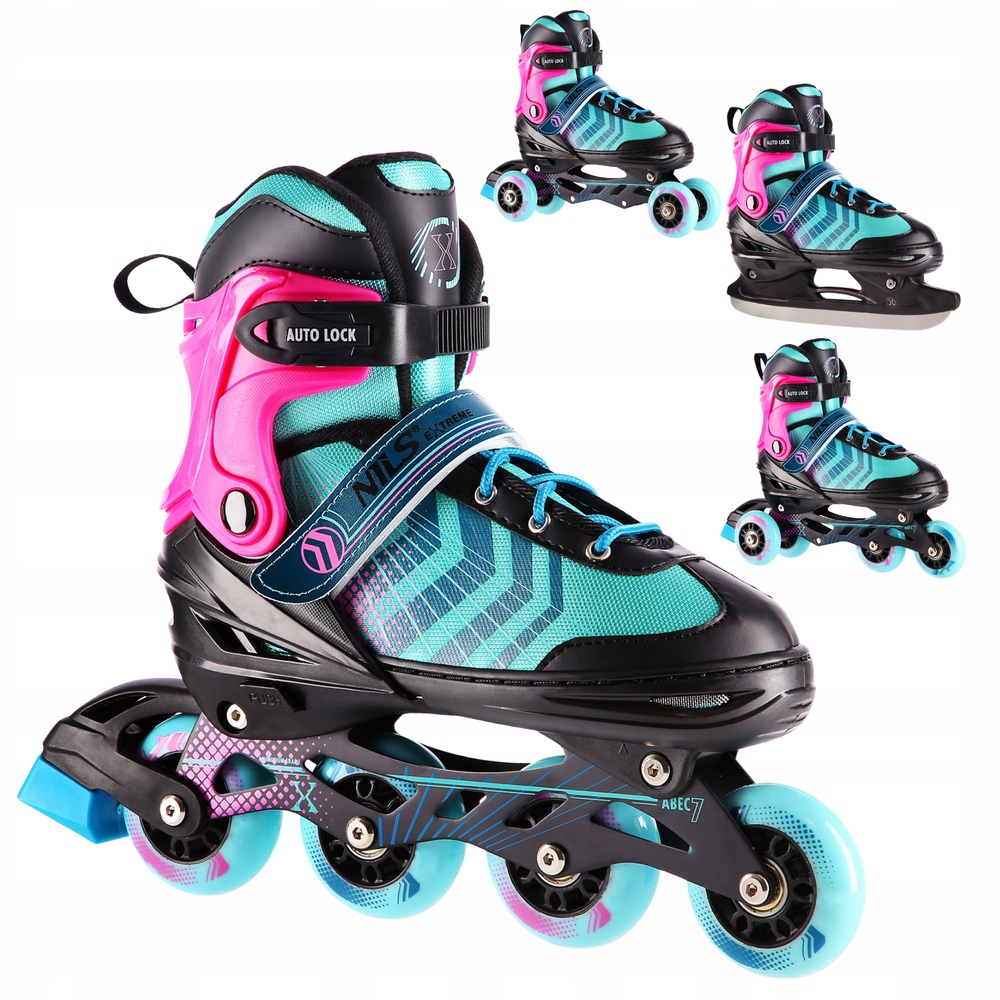 4v1 Brusle 2v1 Kolečkové Brusle Brusle s nastavitelnou velikostí Brusle Na Led s vyměnitelným podvozkem Pro Mládež