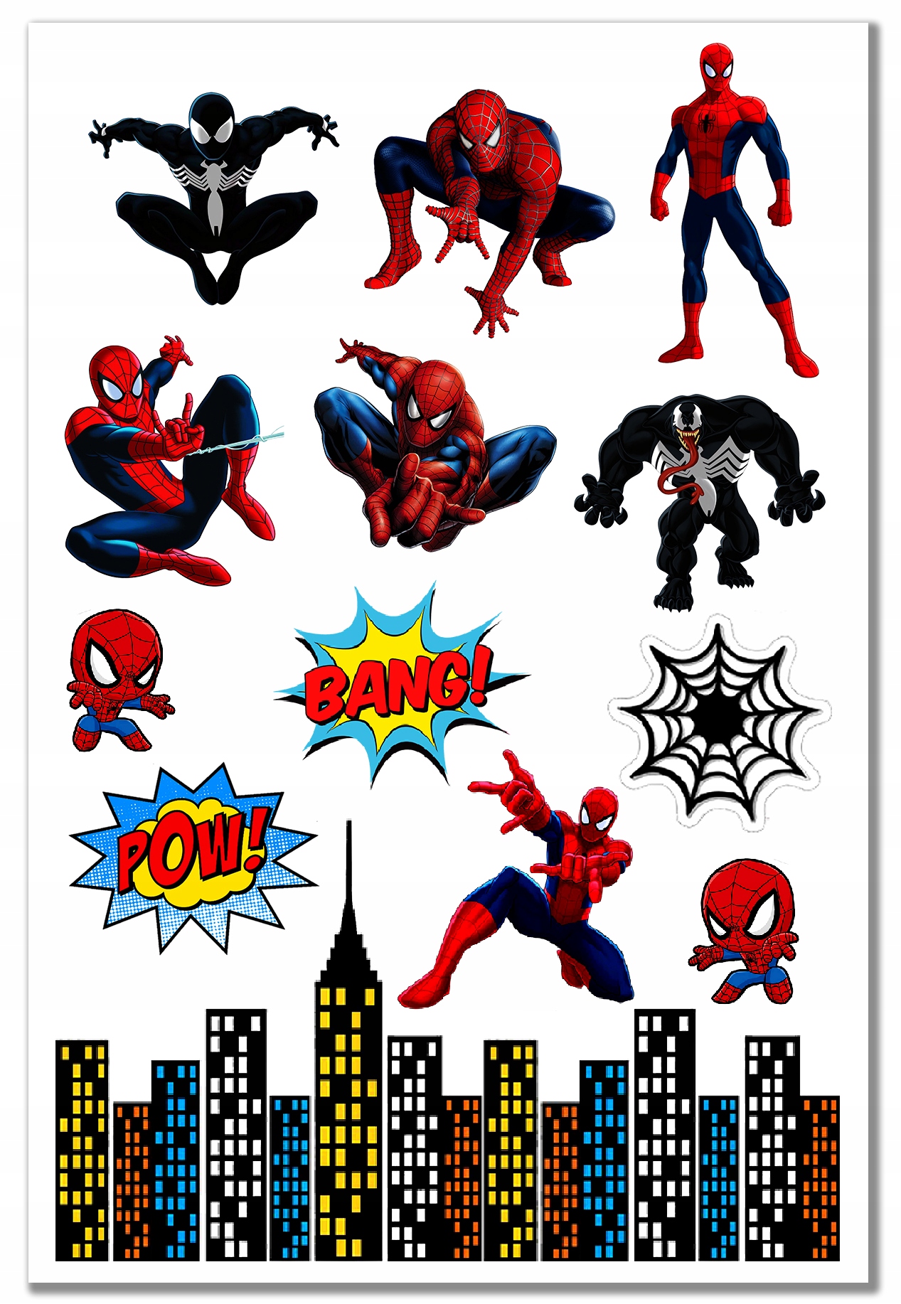 

Naklejki Spiderman Arkusz Duży Wybór Dla Dzieci