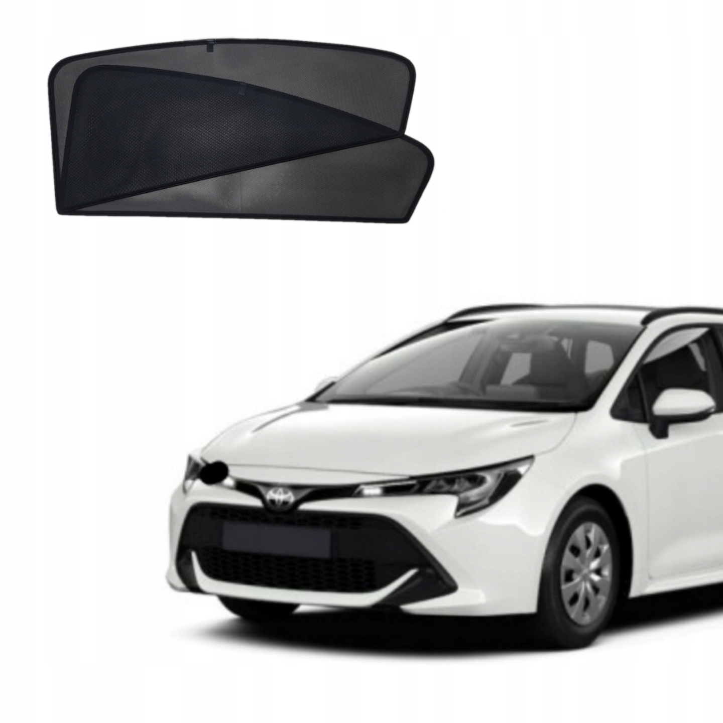 Krytky zatemňovacích rolet na sklo Toyota Corolla 12 XII sedan