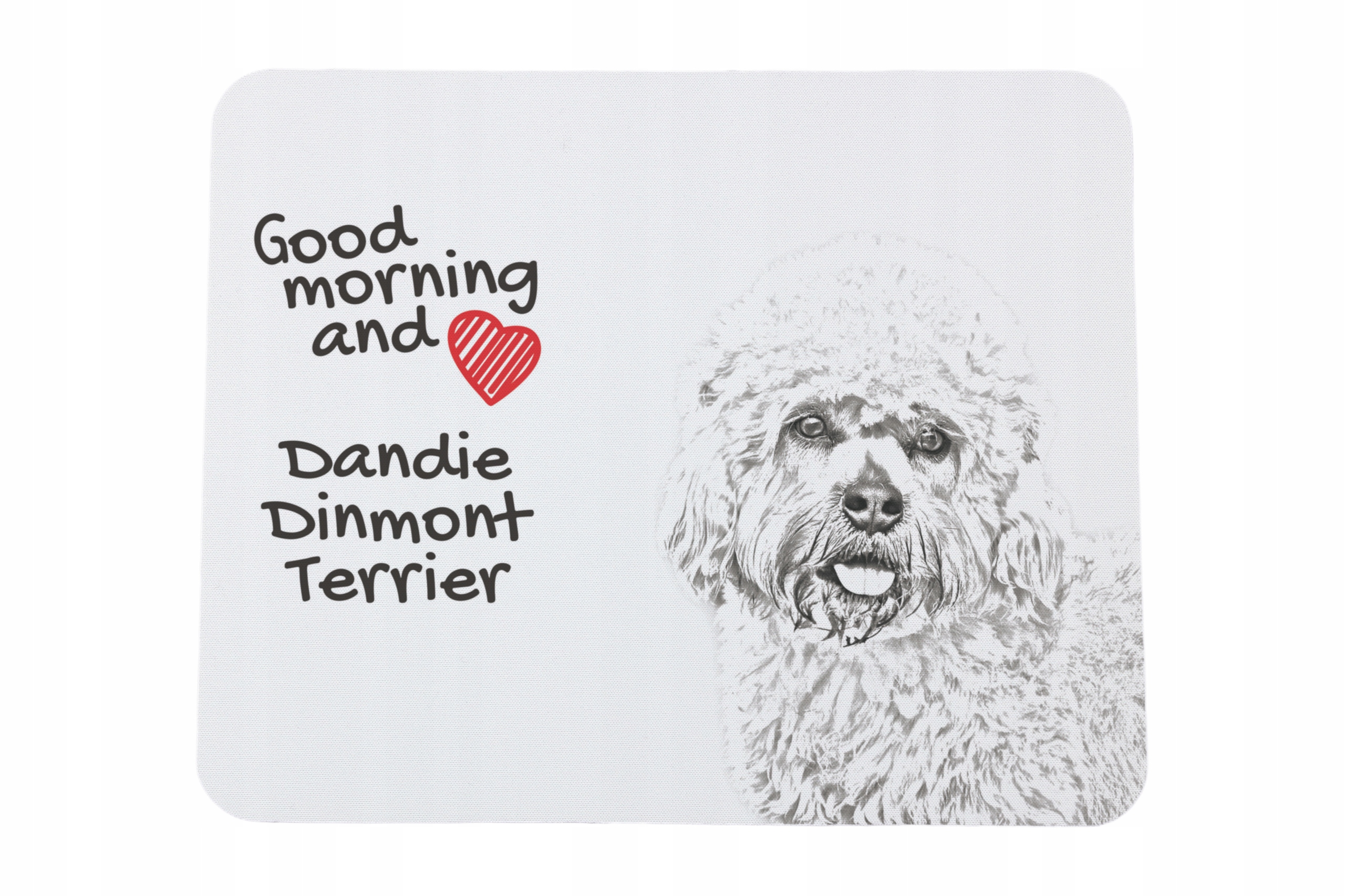 Dandie Dinmont Terrier podkładka pod myszkę z nadrukiem, personalizowana